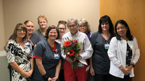 Nurse Celebrates 50 Years of Service at The University of Kansas Health System St. Francis Campus 