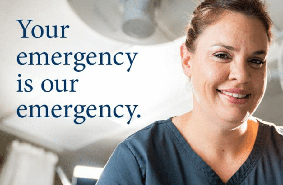 Emergency care services thumbnail showing ER staff in Topeka, KS